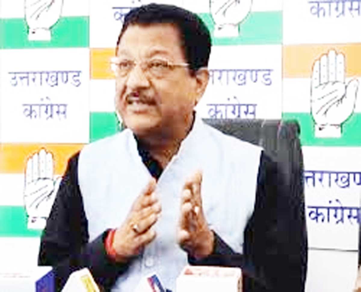 आपदा से निपटने के लिए धामी सरकार ने नहीं की तैयारी : धस्माना